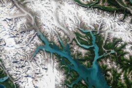 Glacier Bay National Park in southeast Alaska
