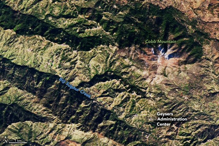 The Geysers: the world's largest geothermal field