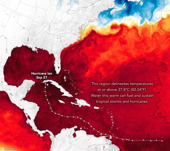 Hurricane Ian will hit the western coast of Florida today