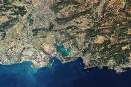The port town of Fos-Sur-Mer in southern France