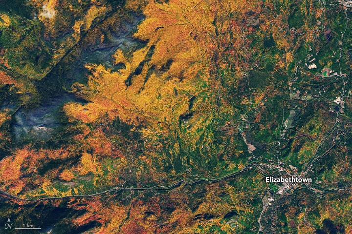 Fall colors peak in the Adirondacks