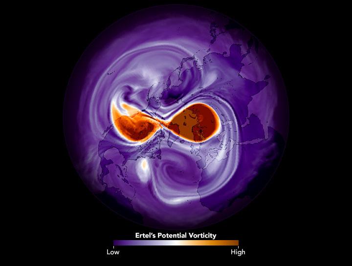Ghostly faces in the stratosphere