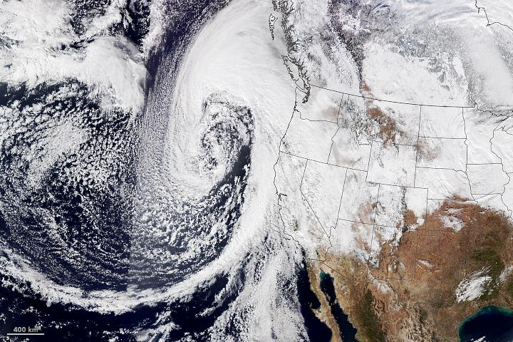 Atmospheric river drenches California