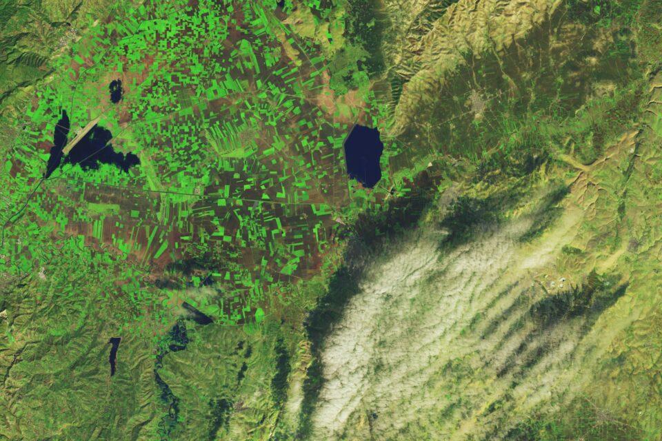 Flooding along the Orontes River in Syria