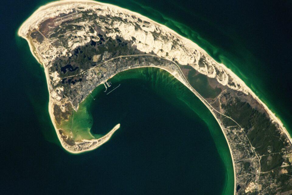 Cape Cod peninsula in the northeastern United States