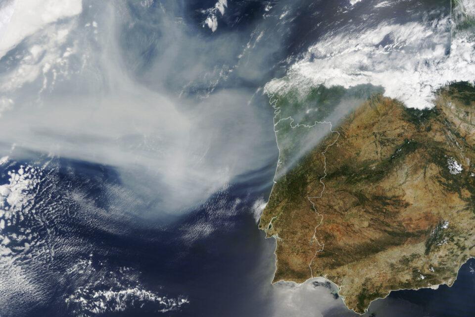 Canadian wildfire smoke traveled over 2,000 miles into Europe