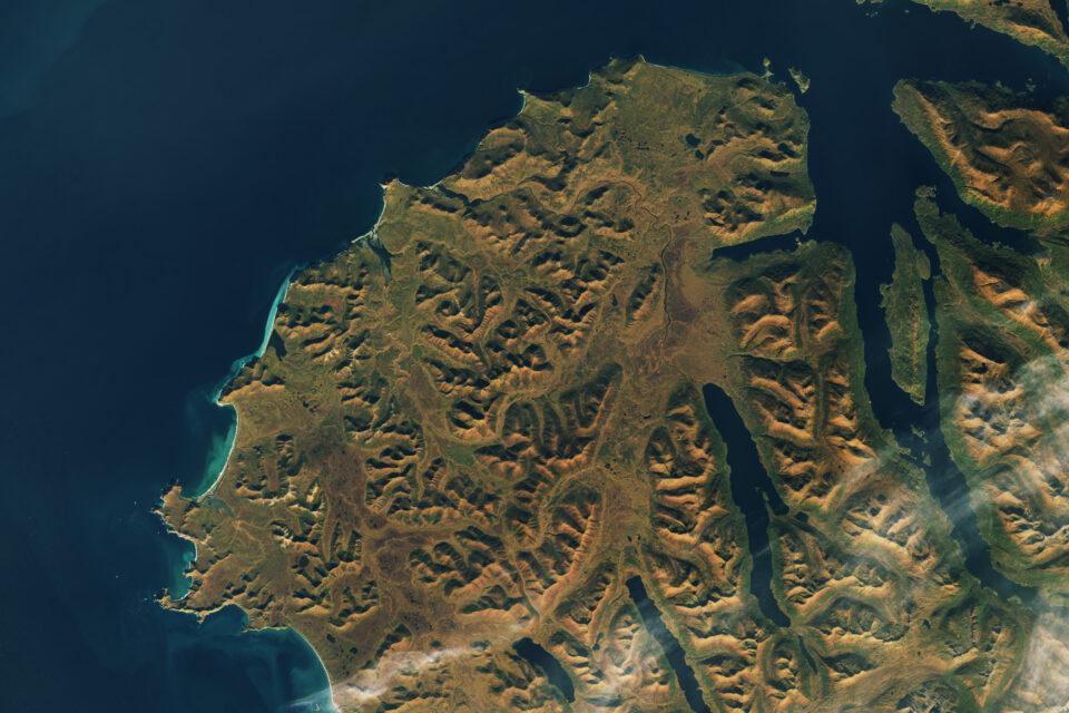 Fall colors emerge on Kodiak Island