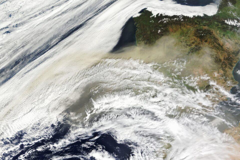 Saharan dust invades Portugal and Spain