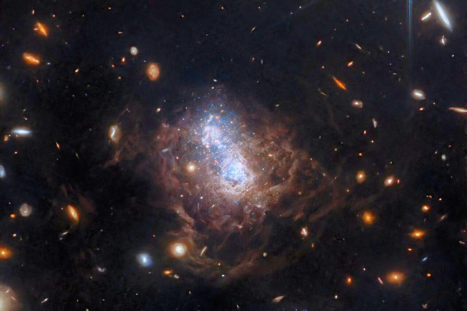 Dwarf galaxy provides a window into the early universe