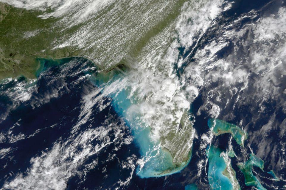 Hurricane Helene left its mark on the ocean
