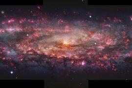 Thousands of colors in the Sculptor Galaxy