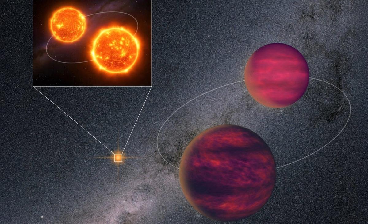 Rare star system may solve the mystery of brown dwarfs
